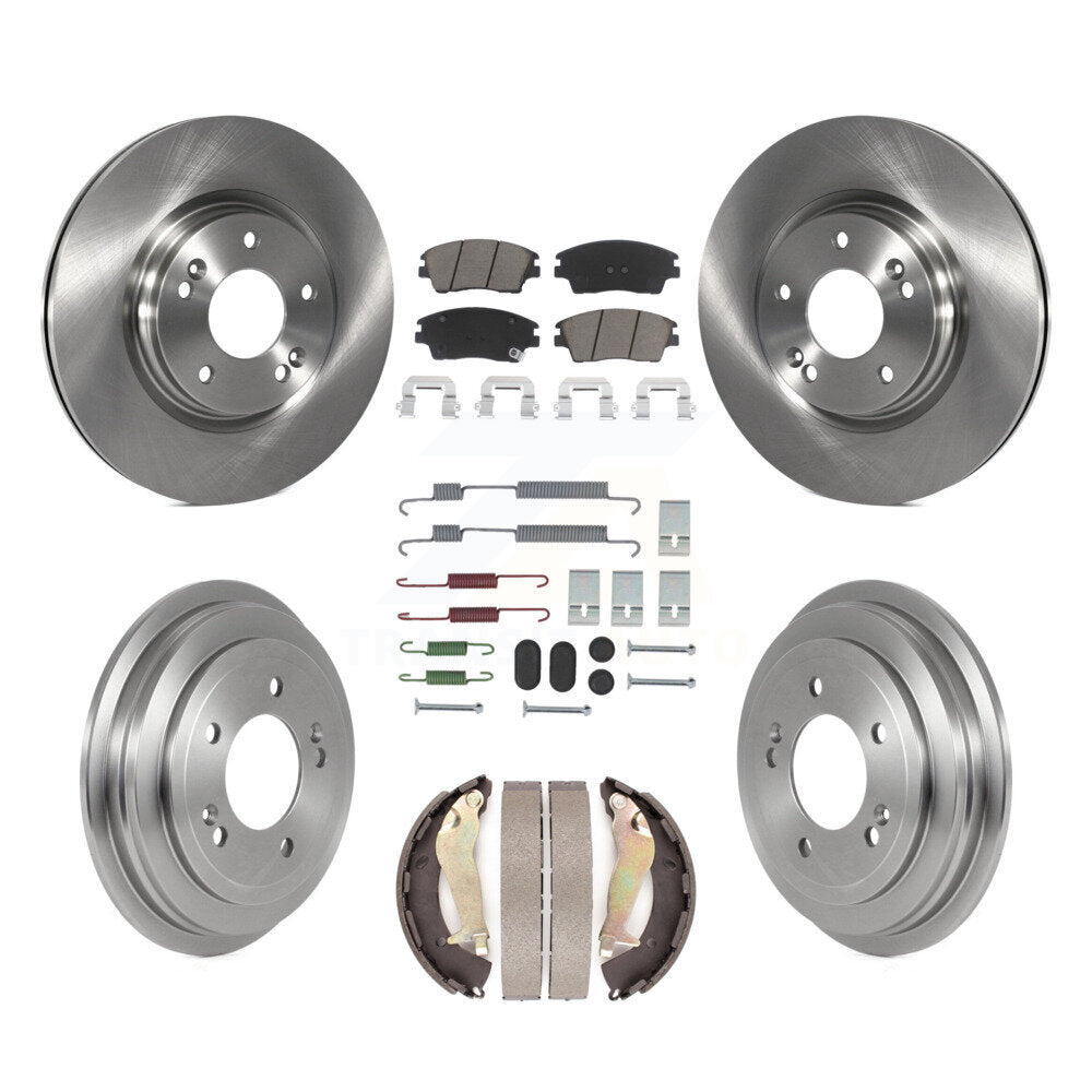 CMX K8C-103562 Disc Brake Kit for 2017-2020 Hyundai Elantra - Front and Rear product image