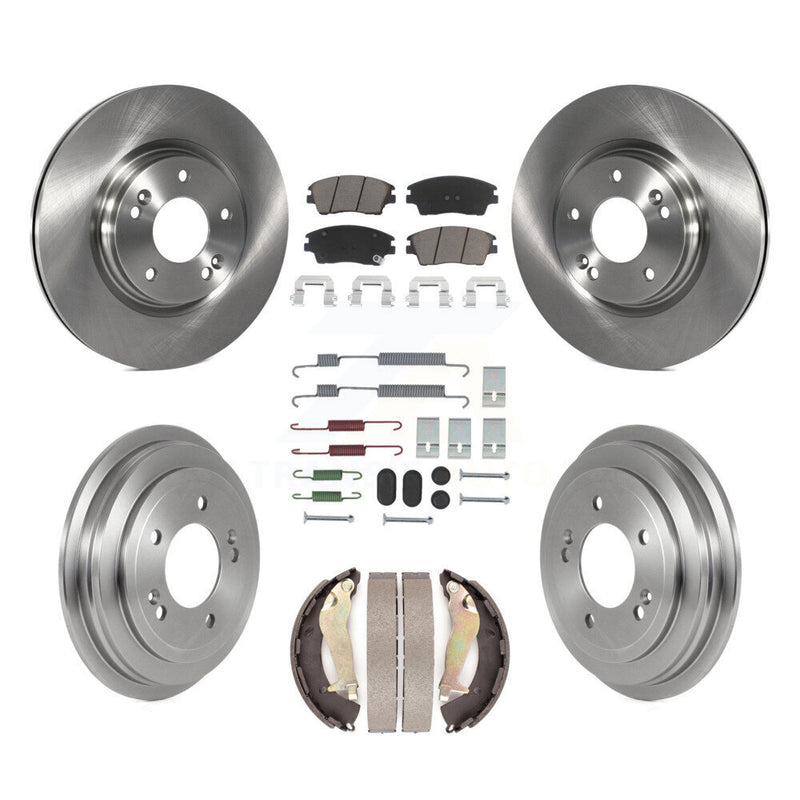 CMX K8C-103562 Disc Brake Kit for 2017-2020 Hyundai Elantra - Front and Rear product image