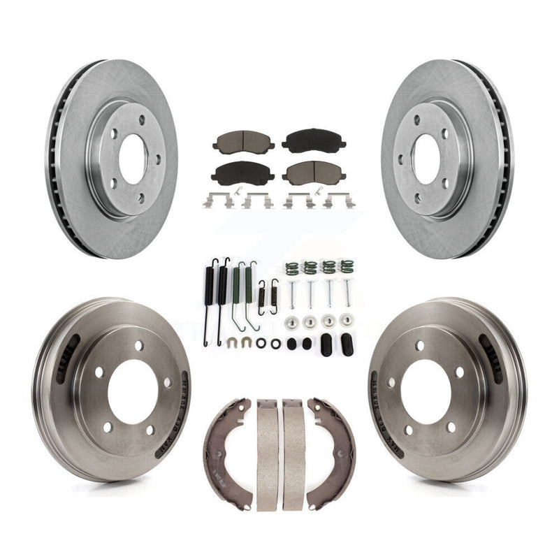 CMX K8C-103564 Disc Brake Kit for 2008-2014 Mitsubishi Lancer - Front and Rear product image