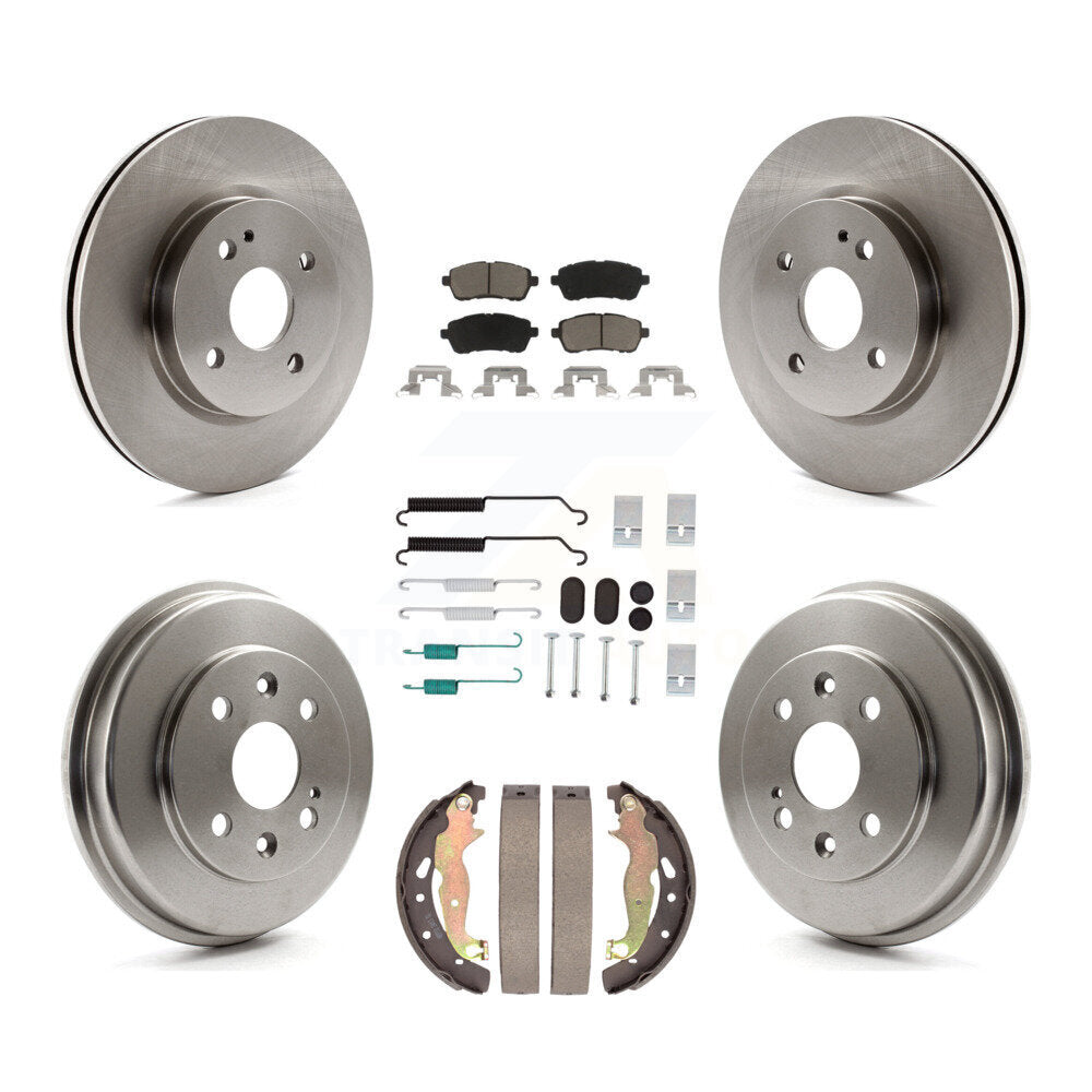 CMX K8C-103568 Disc Brake Kit for 2011-2014 Mazda 2 - Front and Rear product image