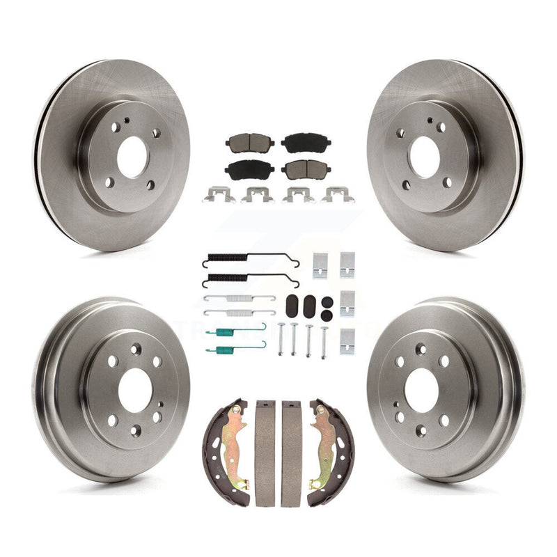CMX K8C-103568 Disc Brake Kit for 2011-2014 Mazda 2 - Front and Rear product image