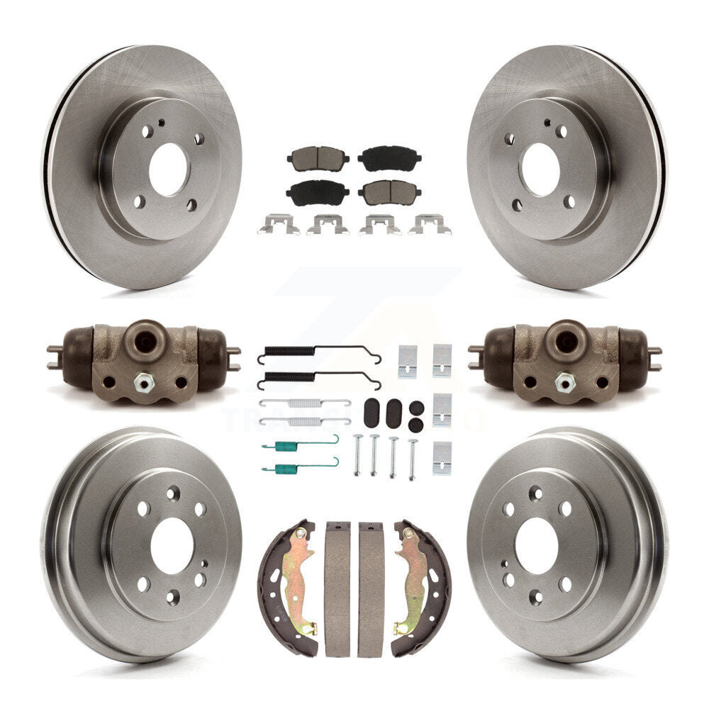 CMX K8C-103572 Disc Brake Kit for 2011-2014 Mazda 2 - Front and Rear product image