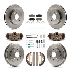 CMX K8C-103572 Disc Brake Kit for 2011-2014 Mazda 2 - Front and Rear product image
