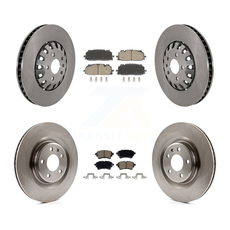 CMX K8C-103582 Disc Brake Kit for 2020-2021 Audi A6 Quattro, Audi A7 Sportback - Front and Rear product image