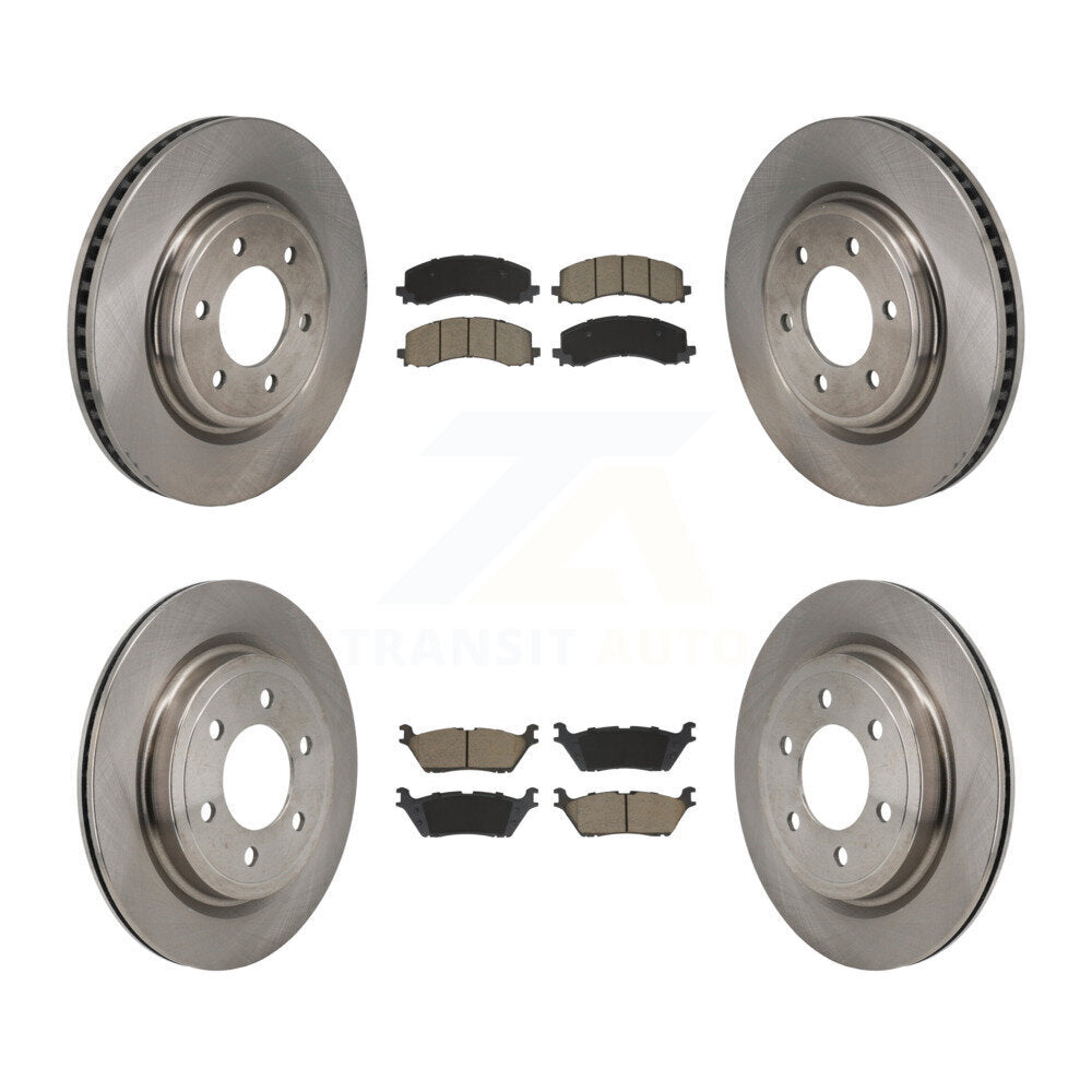 CMX K8C-103638 Disc Brake Kit for 2021-2025 Ford Expedition, Lincoln Navigator, Ford F-150 - Front and Rear product image