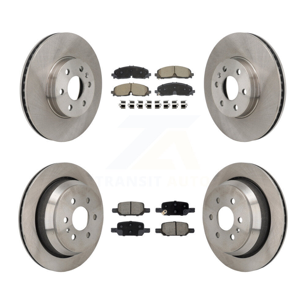 CMX K8C-103642 Disc Brake Kit for 2021-2022 Chevrolet Colorado, GMC Canyon - Front and Rear product image