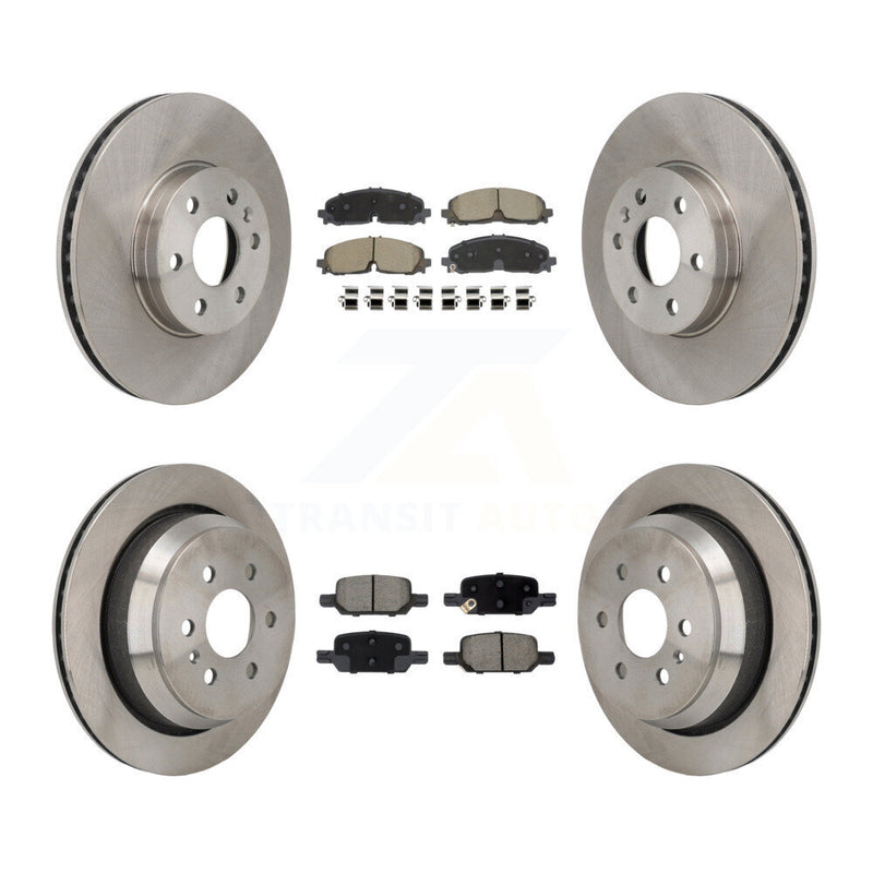 CMX K8C-103642 Disc Brake Kit for 2021-2022 Chevrolet Colorado, GMC Canyon - Front and Rear product image