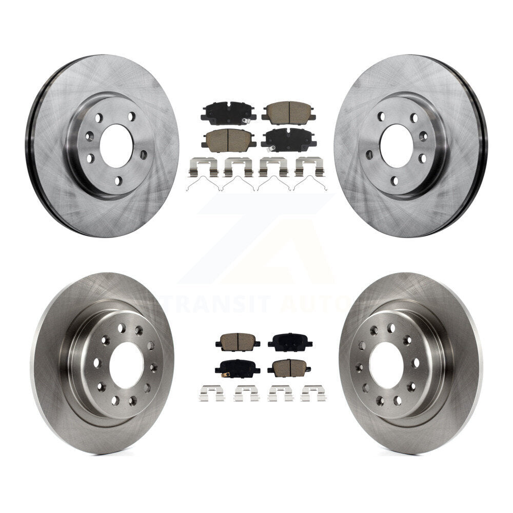 CMX K8C-103645 Disc Brake Kit for 2020-2022 Chevrolet Malibu - Front and Rear product image