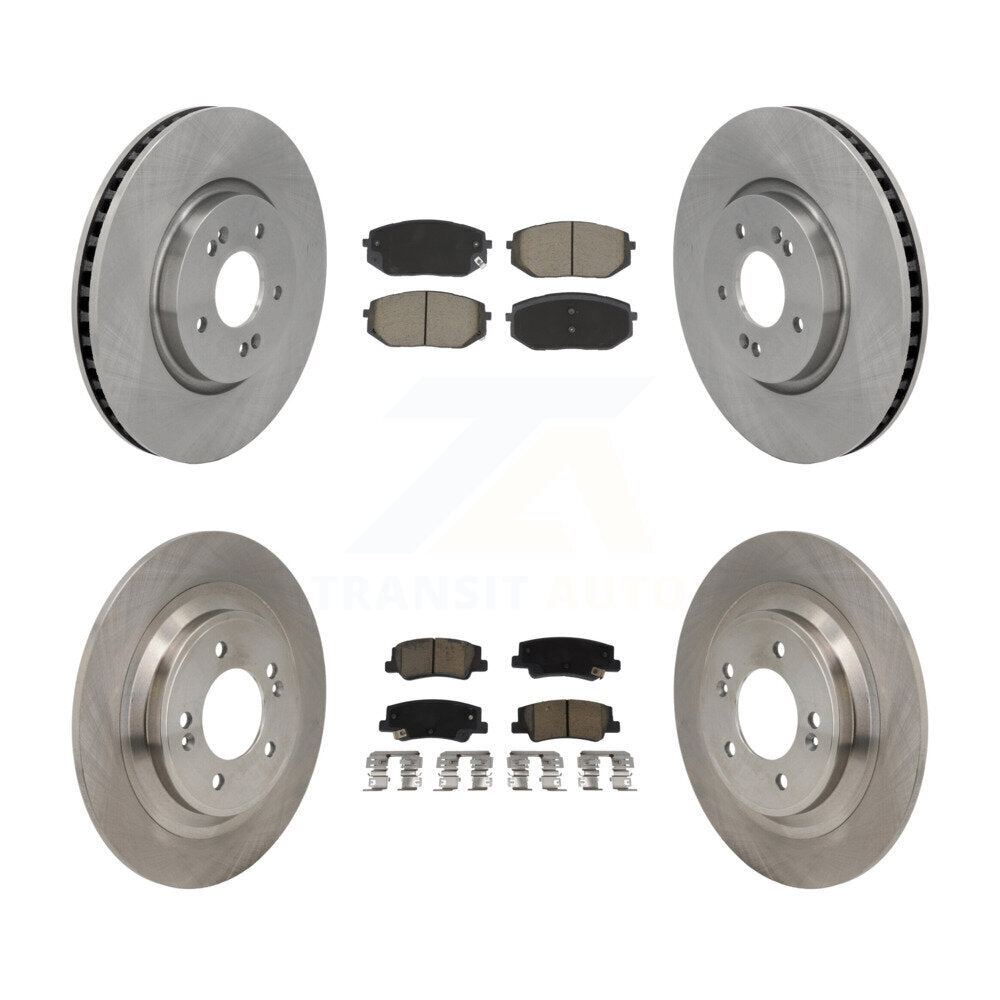 CMX K8C-103648 Disc Brake Kit for 2022-2024 Kia Sportage, Hyundai Tucson - Front and Rear product image