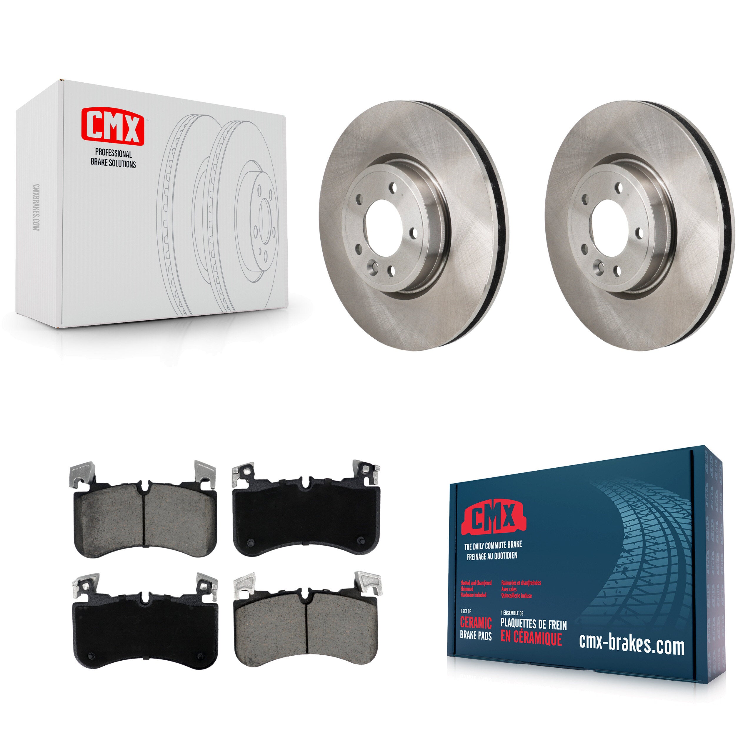 CMX K8C-103659 Disc Brake Kit for 2020-2022 Land Rover Range Rover, Land Rover Range Rover Sport - Front product image