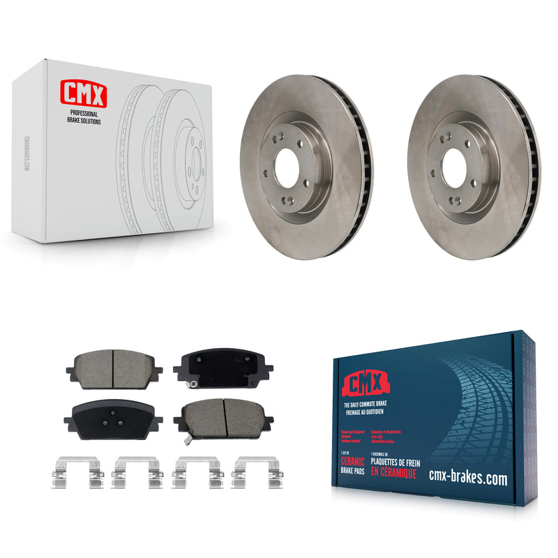CMX K8C-103700 Disc Brake Kit for 2021-2025 Hyundai Santa Cruz, Hyundai Santa Fe, Kia Sorento - Front product image