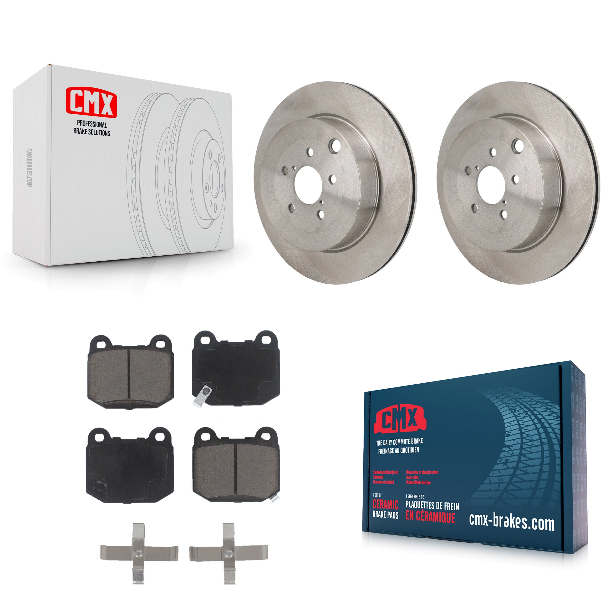 CMX K8C-103727 Disc Brake Kit for 2017-2020 Toyota 86, Subaru BRZ - Rear product image