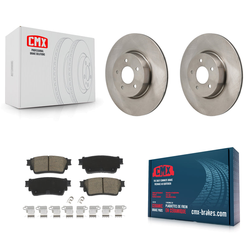 CMX K8C-103731 Disc Brake Kit for 2022-2023 INFINITI QX60, Mitsubishi Outlander, Nissan Pathfinder - Rear product image