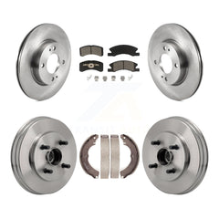 CMX K8C-103765 Disc Brake Kit for 2017-2023 Mitsubishi Mirage, Mitsubishi Mirage G4 - Front and Rear product image
