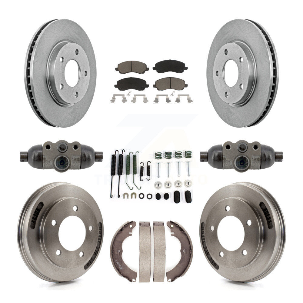 CMX K8C-103778 Disc Brake Kit for 2008-2014 Mitsubishi Lancer - Front and Rear product image