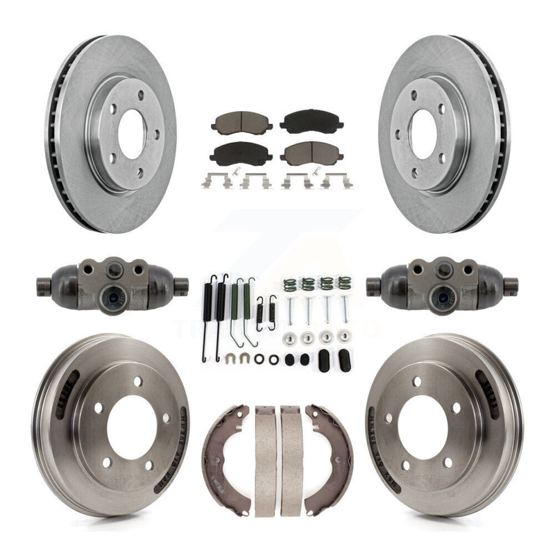 CMX K8C-103778 Disc Brake Kit for 2008-2014 Mitsubishi Lancer - Front and Rear product image