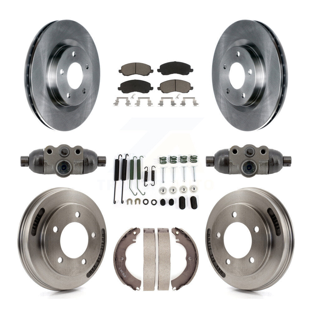 CMX K8C-103780 Disc Brake Kit for 2008 Mitsubishi Lancer - Front and Rear product image