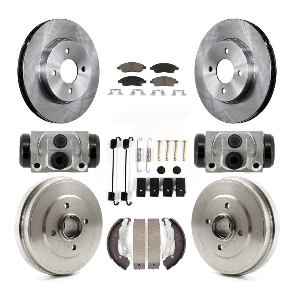 CMX K8C-103781 Disc Brake Kit for 2012-2019 Nissan Micra, Nissan Versa, Nissan Versa Note - Front and Rear product image