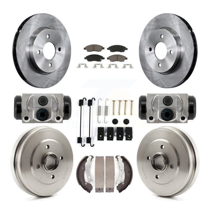 CMX K8C-103781 Disc Brake Kit for 2012-2019 Nissan Micra, Nissan Versa, Nissan Versa Note - Front and Rear product image