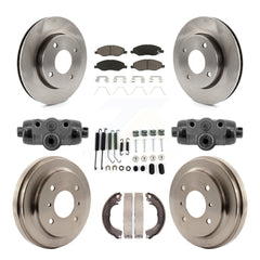 CMX K8C-103786 Disc Brake Kit for 2009-2011 Nissan Versa - Front and Rear product image