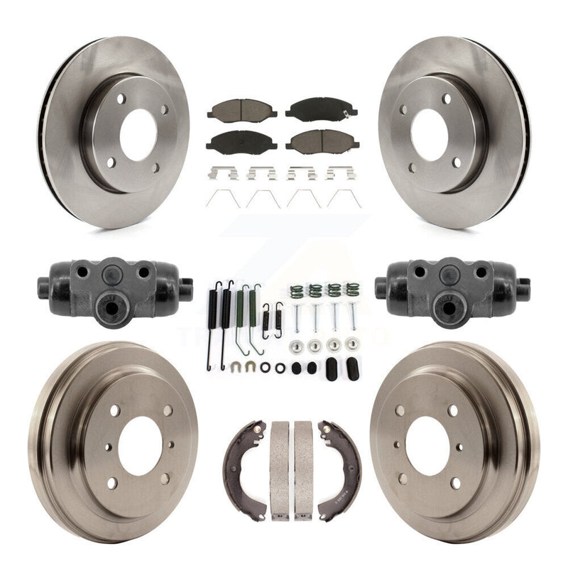 CMX K8C-103786 Disc Brake Kit for 2009-2011 Nissan Versa - Front and Rear product image