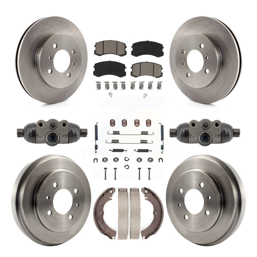 CMX K8C-103790 Disc Brake Kit for 2002-2007 Mitsubishi Lancer - Front and Rear product image