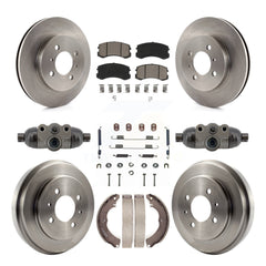 CMX K8C-103790 Disc Brake Kit for 2002-2007 Mitsubishi Lancer - Front and Rear product image