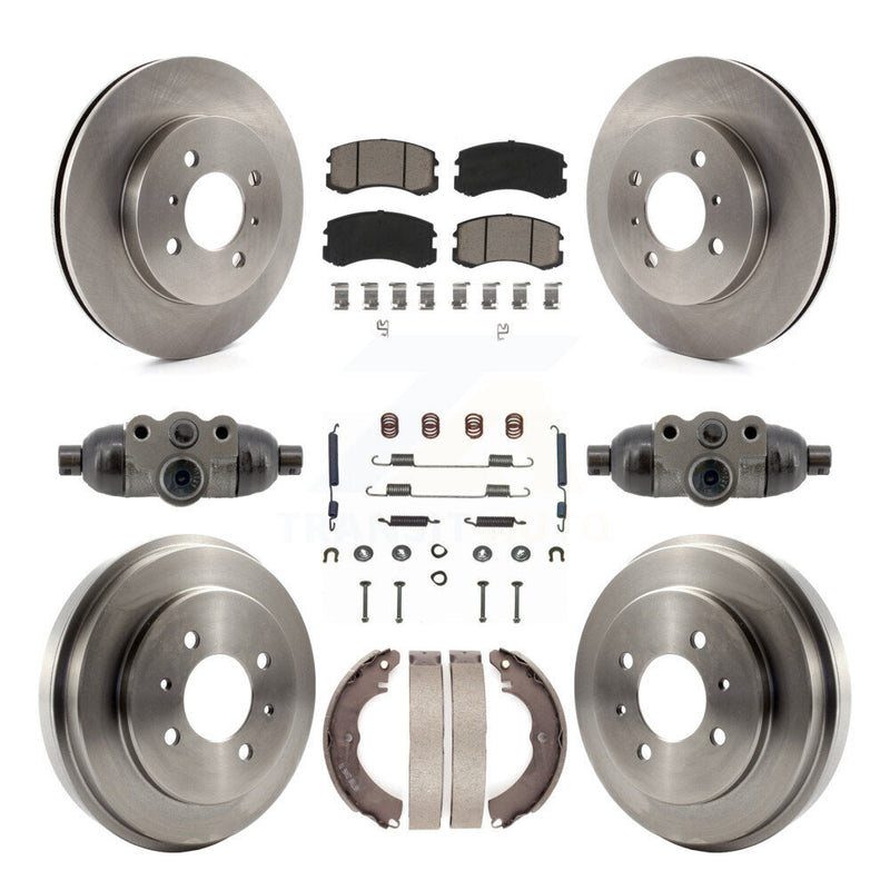 CMX K8C-103790 Disc Brake Kit for 2002-2007 Mitsubishi Lancer - Front and Rear product image