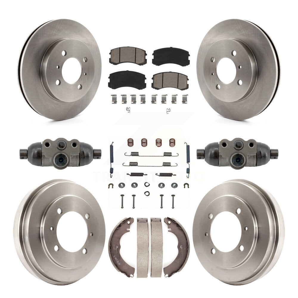 CMX K8C-103791 Disc Brake Kit for 2002-2005 Mitsubishi Lancer - Front and Rear product image