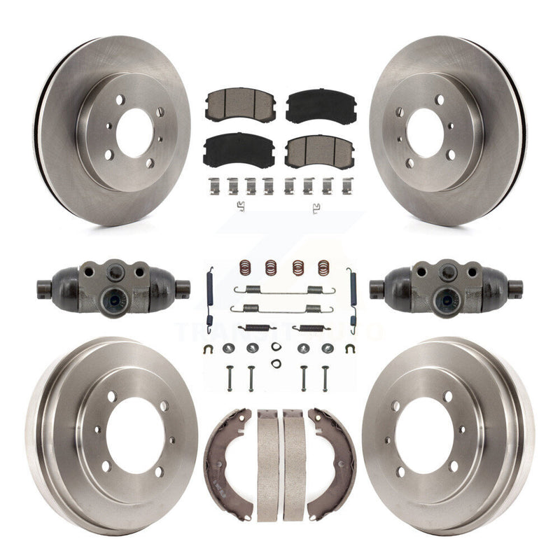 CMX K8C-103791 Disc Brake Kit for 2002-2005 Mitsubishi Lancer - Front and Rear product image