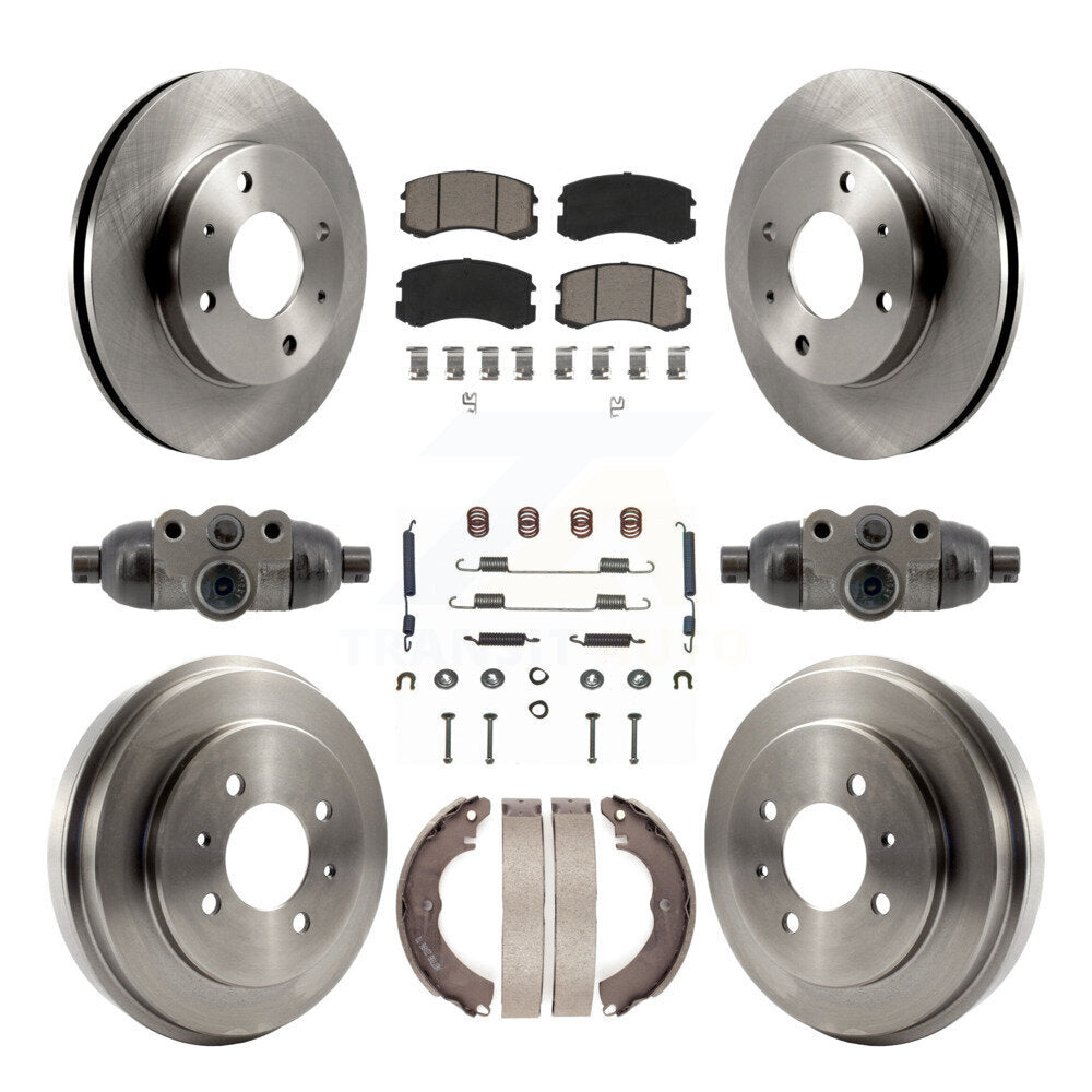 CMX K8C-103792 Disc Brake Kit for 2002-2006 Mitsubishi Lancer - Front and Rear product image