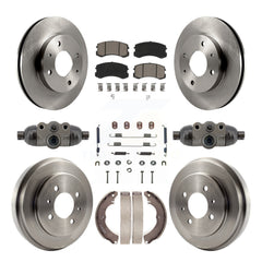 CMX K8C-103792 Disc Brake Kit for 2002-2006 Mitsubishi Lancer - Front and Rear product image