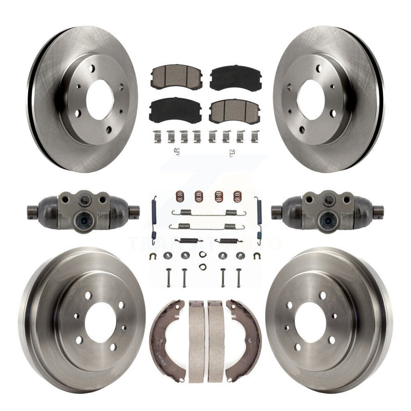 CMX K8C-103792 Disc Brake Kit for 2002-2006 Mitsubishi Lancer - Front and Rear product image