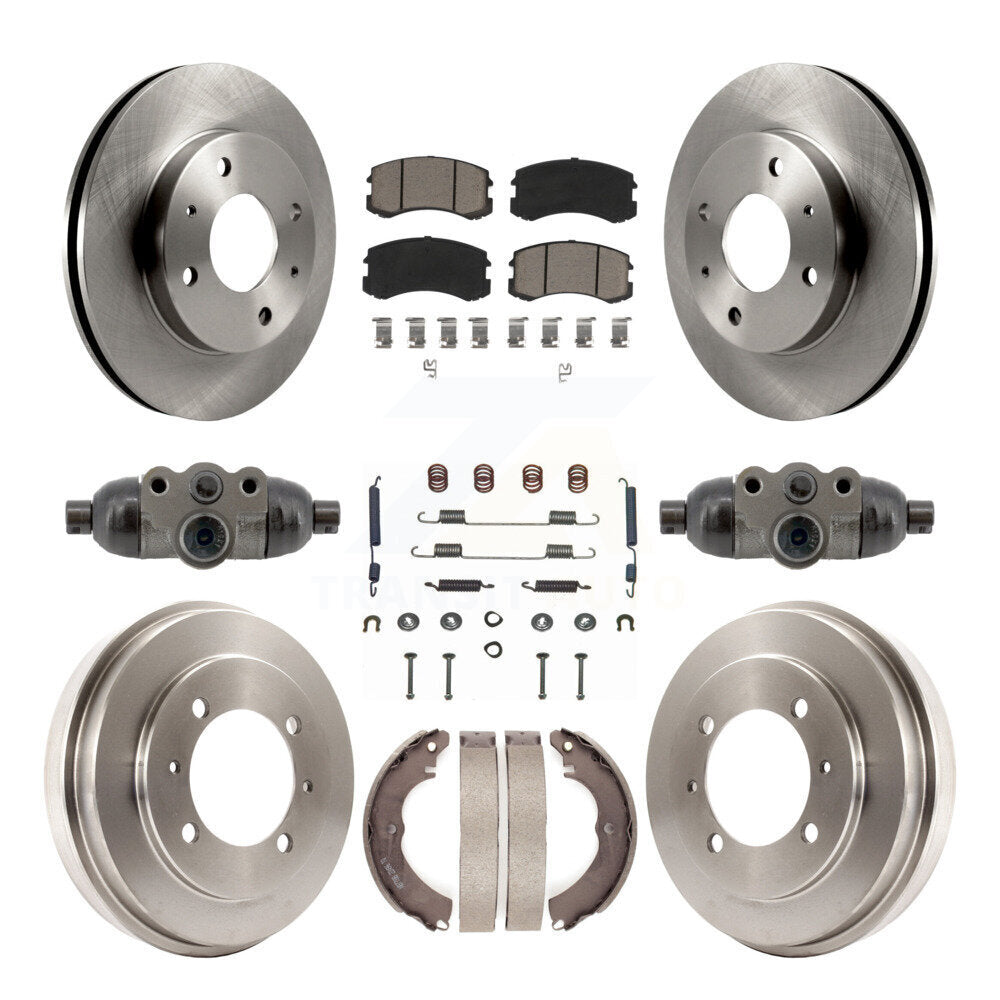 CMX K8C-103793 Disc Brake Kit for 2002-2007 Mitsubishi Lancer - Front and Rear product image