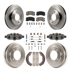 CMX K8C-103793 Disc Brake Kit for 2002-2007 Mitsubishi Lancer - Front and Rear product image