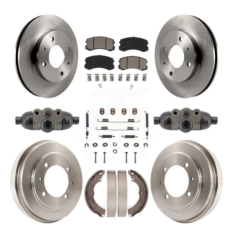 CMX K8C-103793 Disc Brake Kit for 2002-2007 Mitsubishi Lancer - Front and Rear product image
