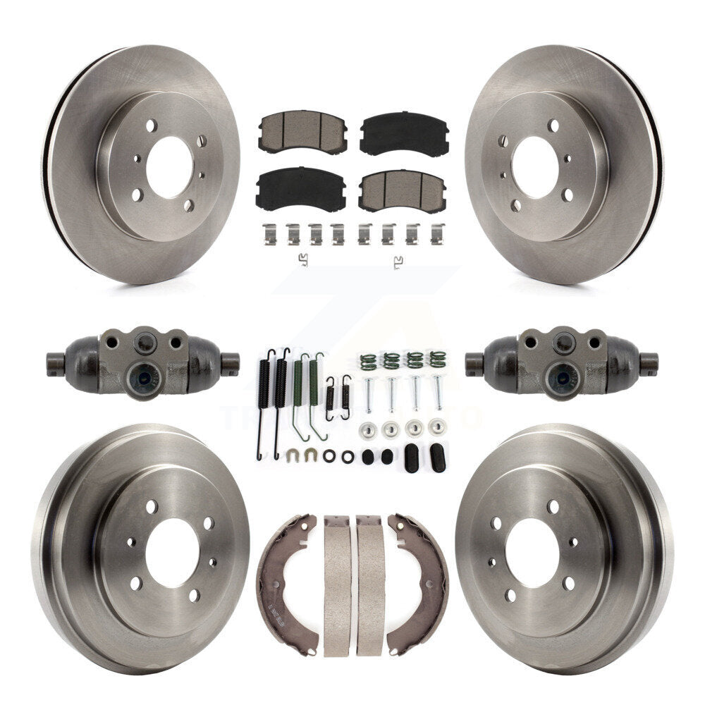 CMX K8C-103795 Disc Brake Kit for 2007 Mitsubishi Lancer - Front and Rear product image