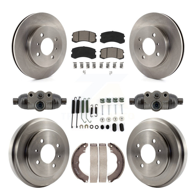CMX K8C-103795 Disc Brake Kit for 2007 Mitsubishi Lancer - Front and Rear product image
