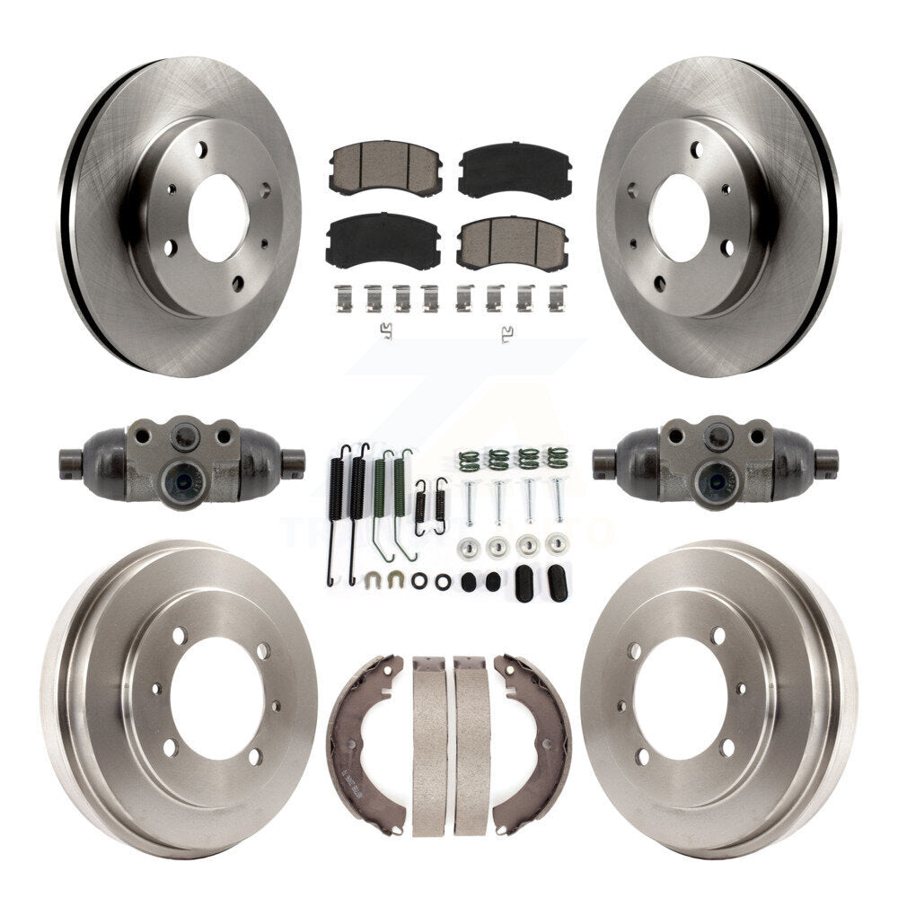 CMX K8C-103796 Disc Brake Kit for 2007 Mitsubishi Lancer - Front and Rear product image