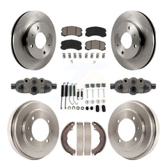 CMX K8C-103796 Disc Brake Kit for 2007 Mitsubishi Lancer - Front and Rear product image