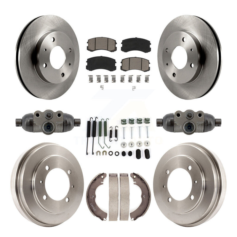 CMX K8C-103796 Disc Brake Kit for 2007 Mitsubishi Lancer - Front and Rear product image