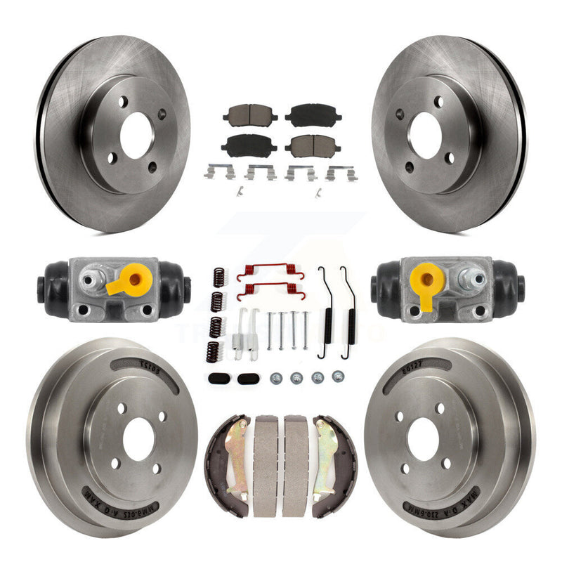 CMX K8C-103799 Disc Brake Kit for 2009-2010 Chevrolet Cobalt, Pontiac G5 - Front and Rear product image