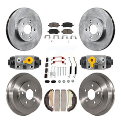 CMX K8C-103800 Disc Brake Kit for 2009-2010 Chevrolet Cobalt, Pontiac G5 - Front and Rear product image