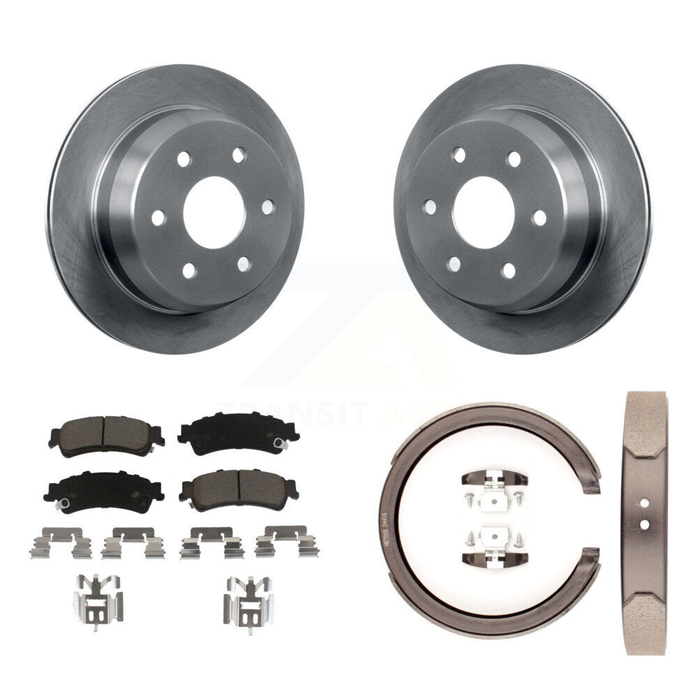 CMX K8C-103832 Disc Brake Kit for 1999-2007 Chevrolet Silverado 1500 Classic, GMC Sierra 1500 Classic, Chevrolet Silverado 1500 & more - Rear product image