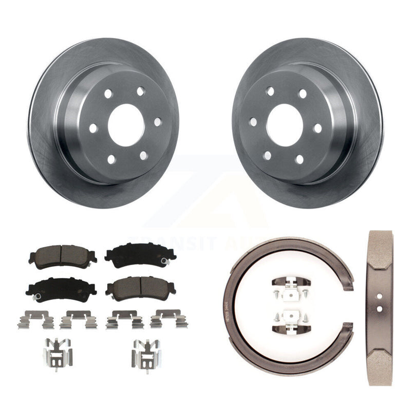 CMX K8C-103832 Disc Brake Kit for 1999-2007 Chevrolet Silverado 1500 Classic, GMC Sierra 1500 Classic, Chevrolet Silverado 1500 & more - Rear product image