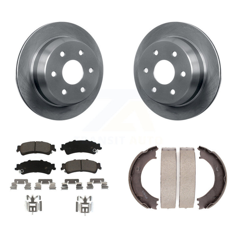 CMX K8C-103837 Disc Brake Kit for 2006 Chevrolet Silverado 1500, GMC Sierra 1500 - Rear product image