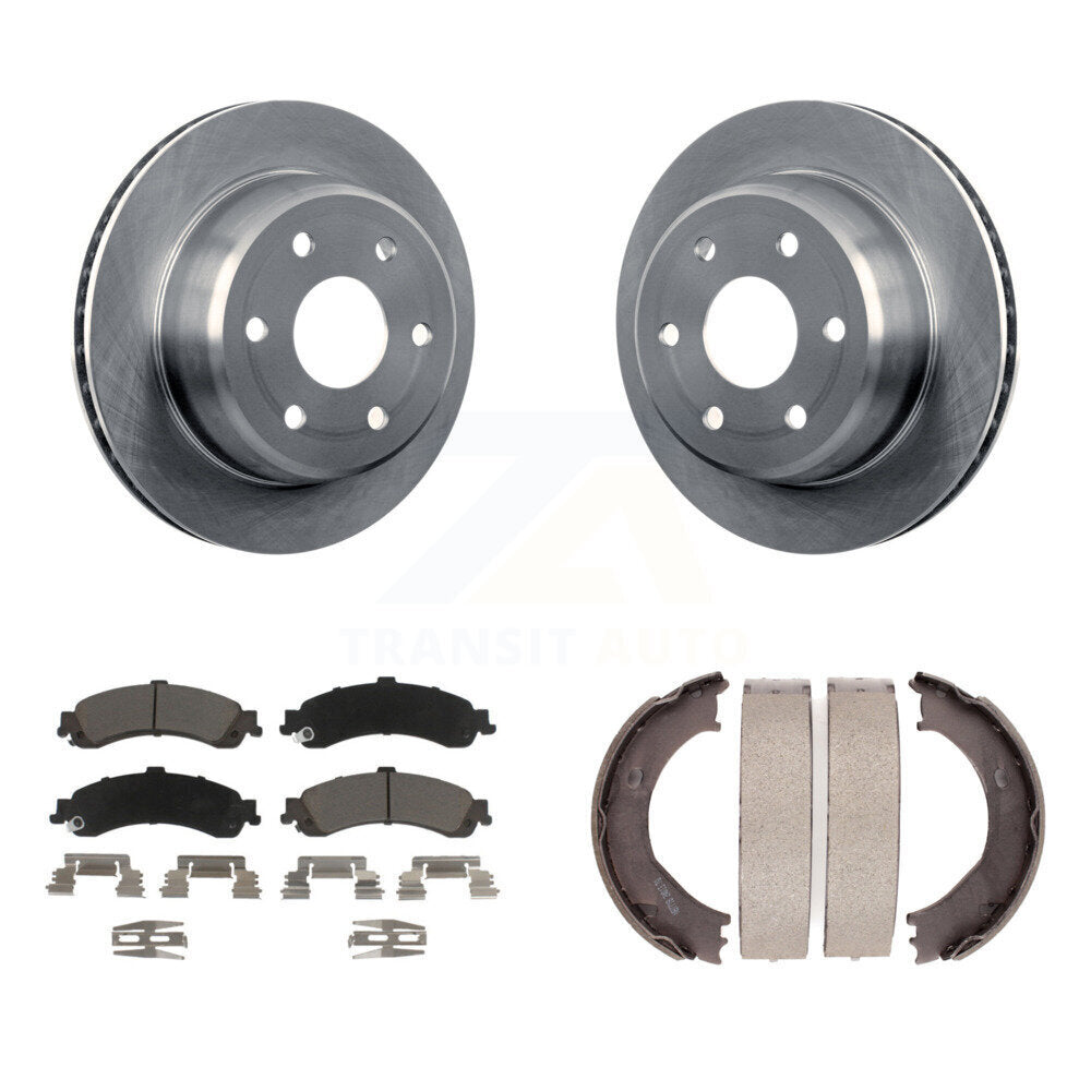 CMX K8C-103838 Disc Brake Kit for 2006 Chevrolet Silverado 1500, GMC Sierra 1500 - Rear product image