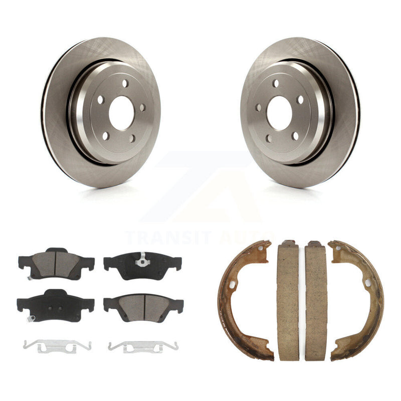 CMX K8C-103900 Disc Brake Kit for 2011-2022 Jeep Grand Cherokee WK, Dodge Durango, Jeep Grand Cherokee - Rear product image