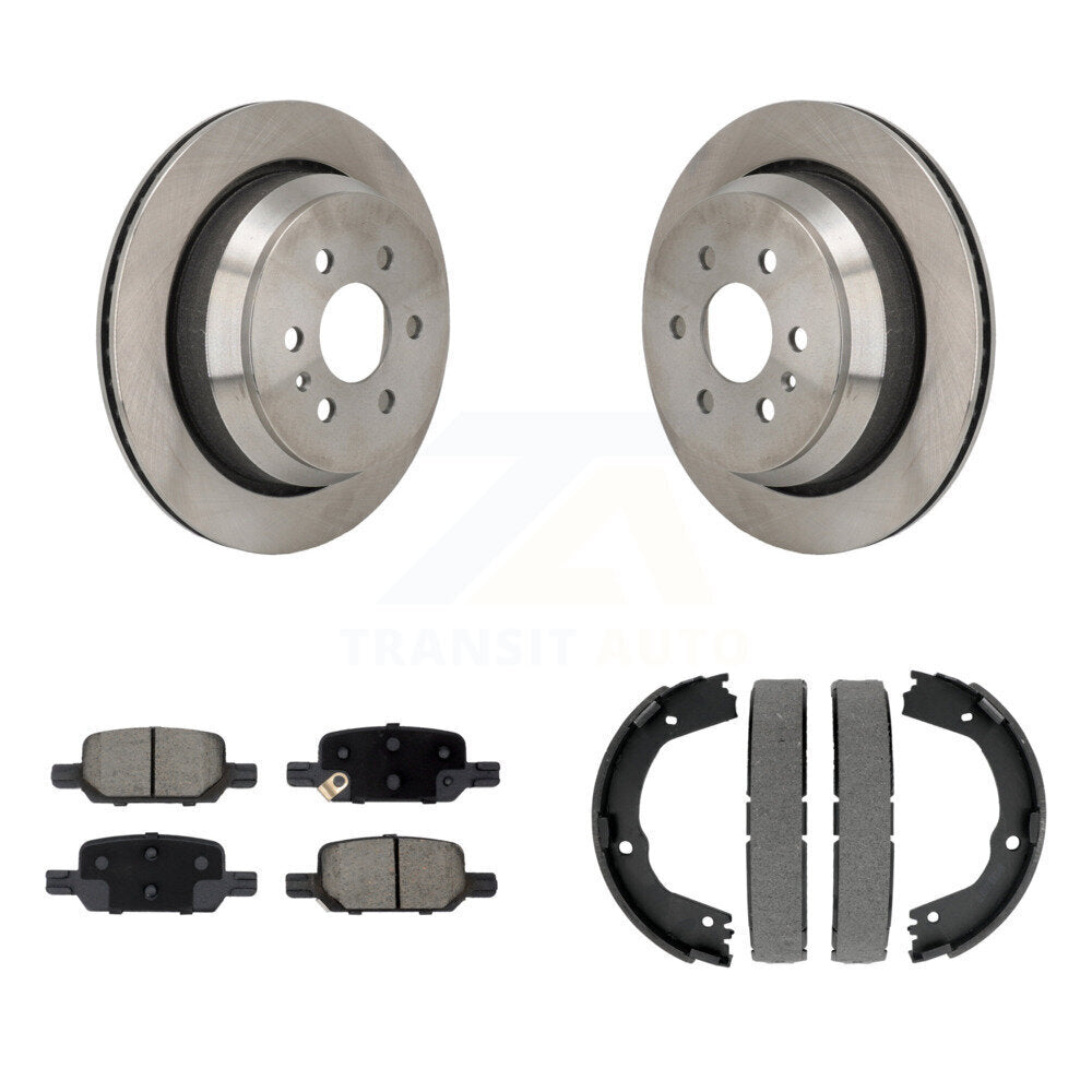 CMX K8C-103904 Disc Brake Kit for 2021-2022 Chevrolet Colorado, GMC Canyon - Rear product image
