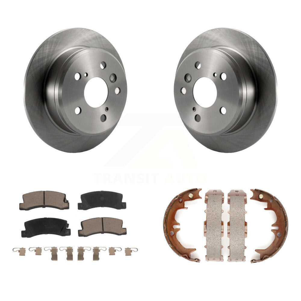 CMX K8C-103908 Disc Brake Kit for 1992-2000 Toyota Solara, Lexus ES300, Toyota Camry - Rear product image